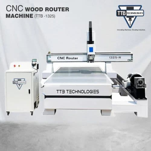 Rotary CNC Wood Engraving Machine