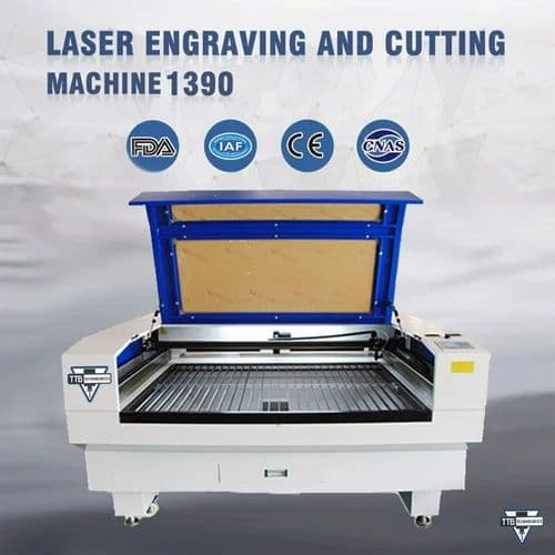 White CO2 Laser Engraving Machine